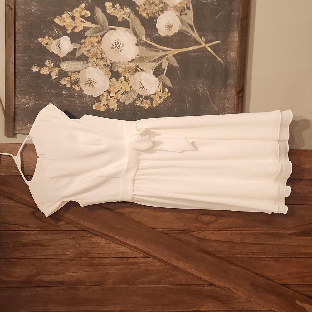 White JJ's house party dress